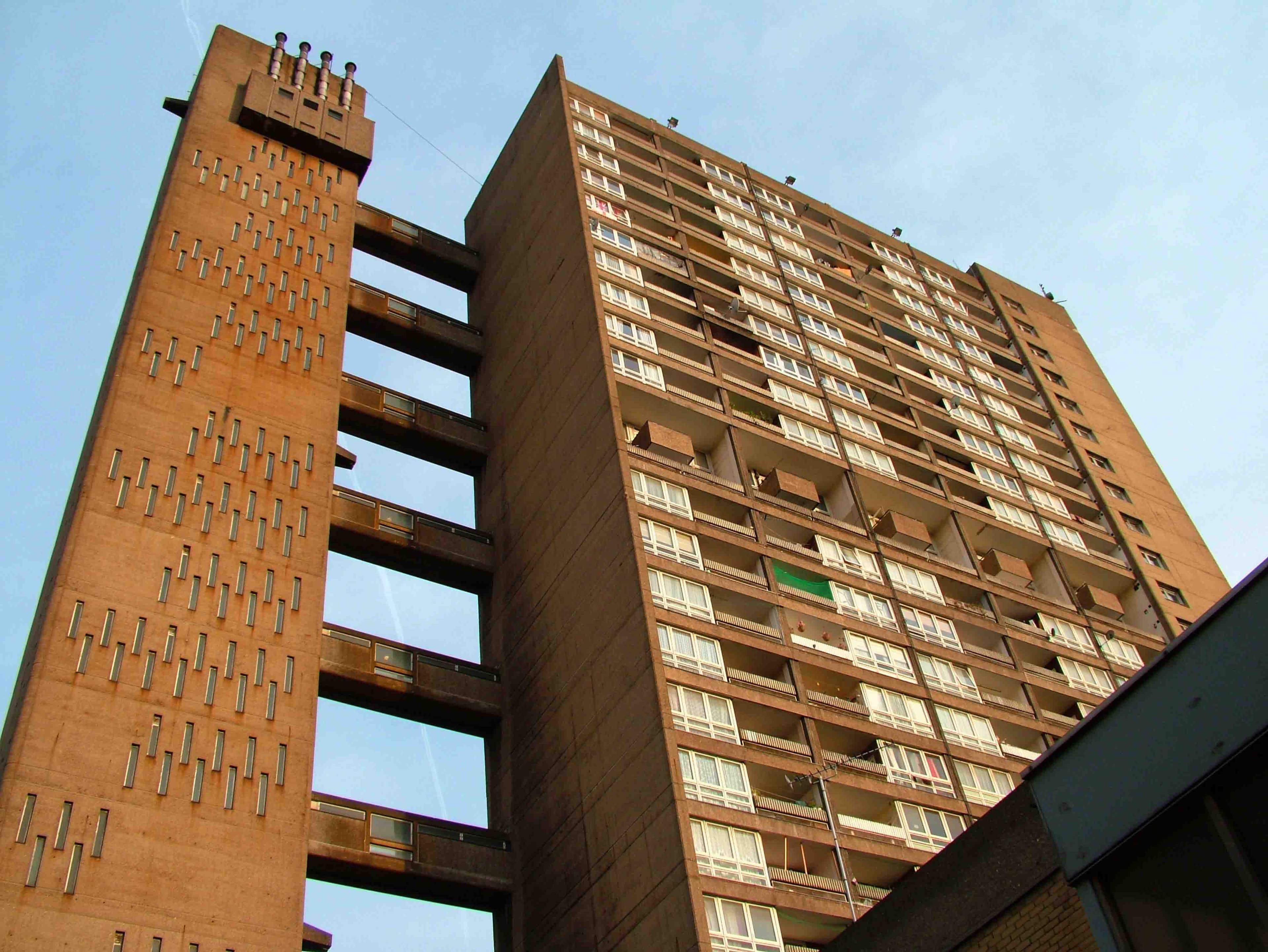 Balfron Tower LEGO creation